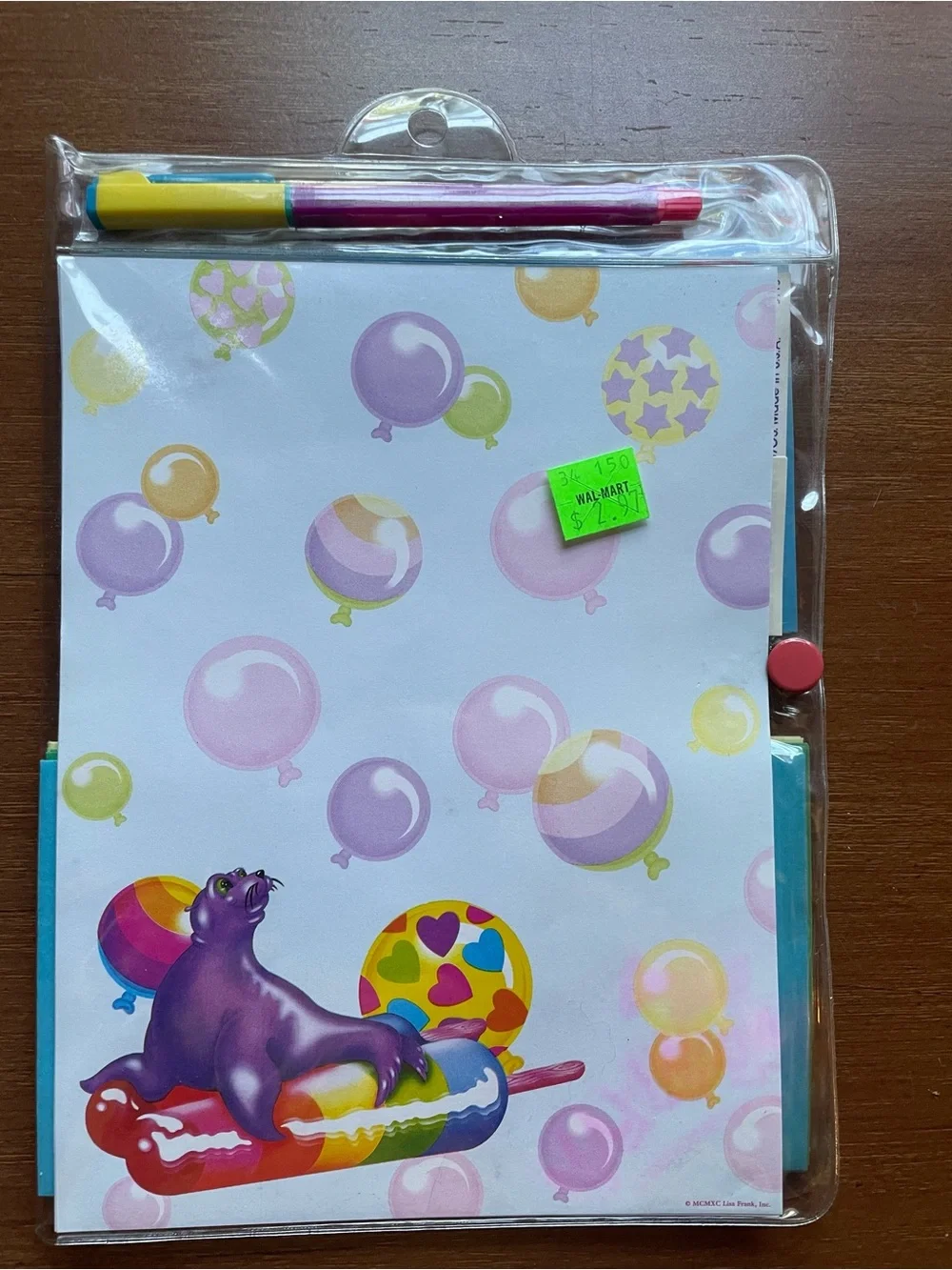Vintage 1990 Lisa Frank Stationery Lot
